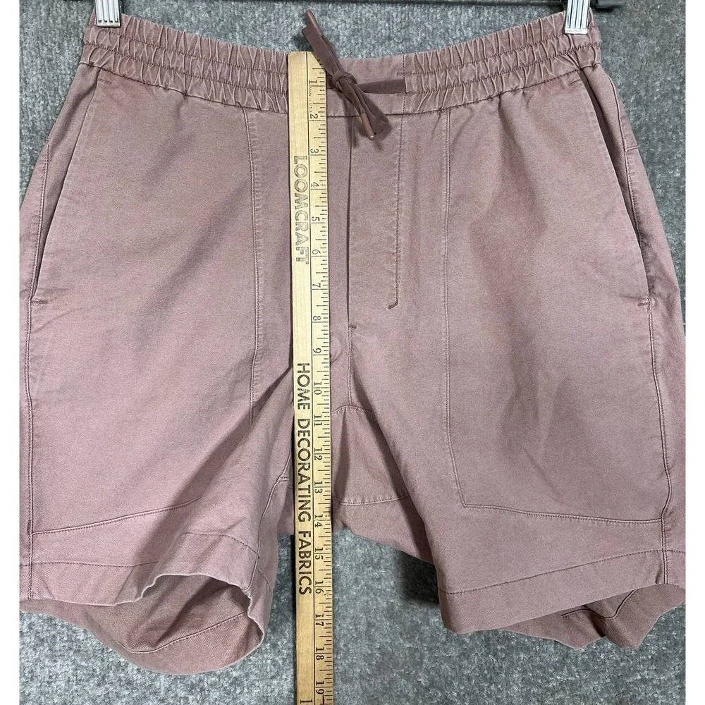 Lululemon Bowline Shorts Mens Size Medium Dusty Pink Stretch Pockets Drawstring